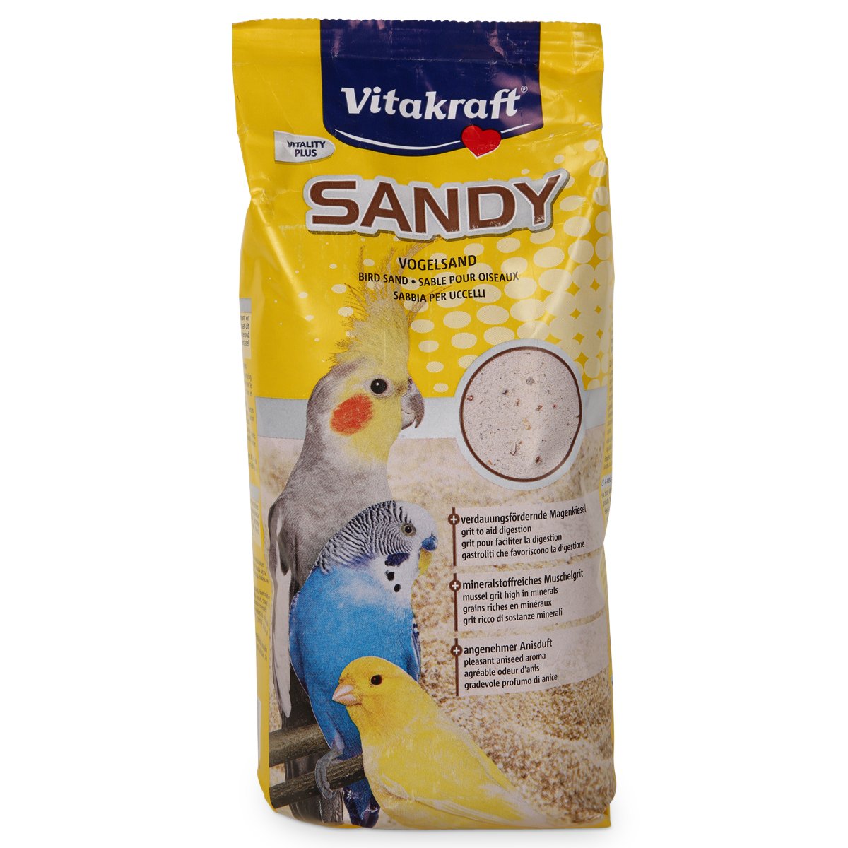 Vitakraft Sandy Vogelsand 3-plus 2x2,5kg Vitakraft Sandy Vogelsand 3-plus 2x2,5kg von Vitakraft