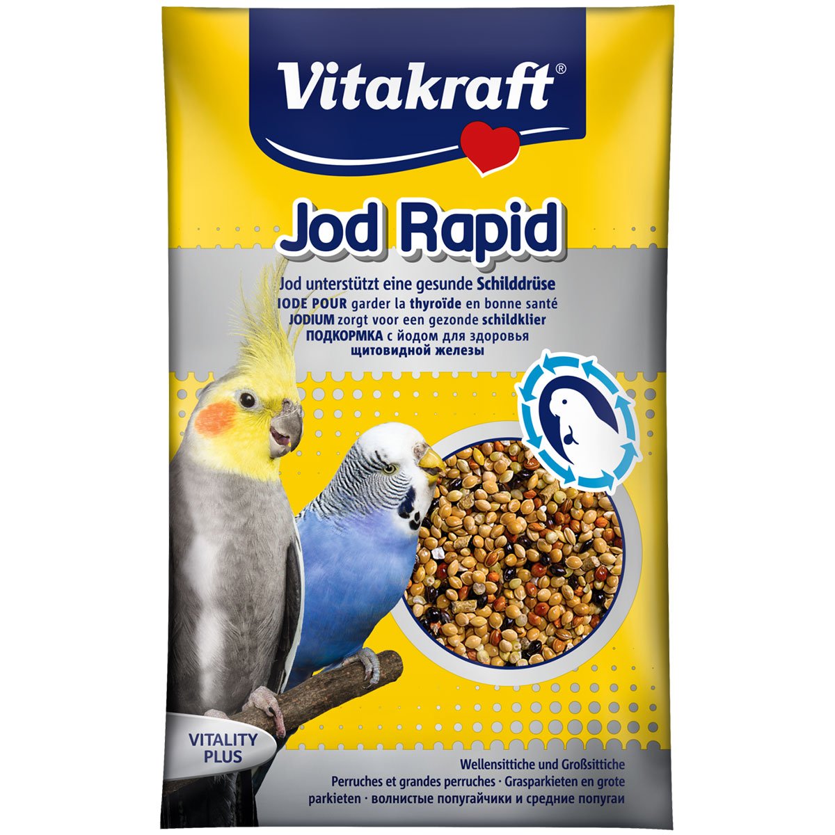 Vitakraft Sittich-Futter Jod Rapid 20g von Vitakraft