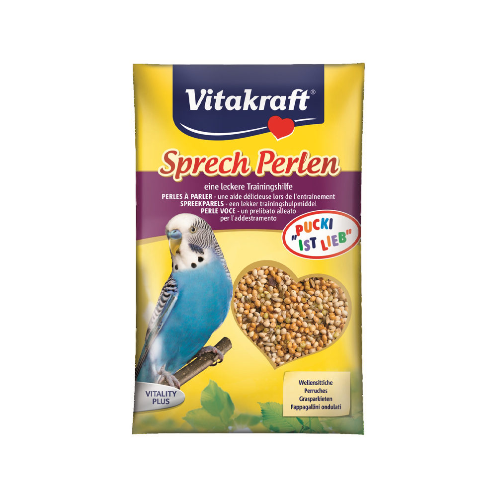 Vitakraft Sprech Perlen Wellensittich - 3 Stück von Vitakraft