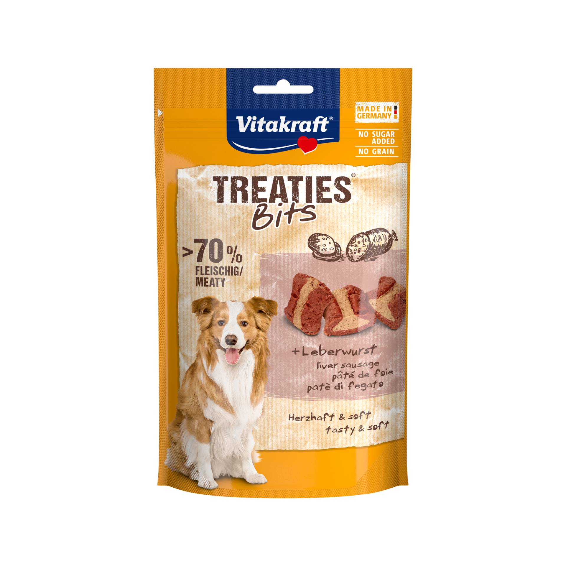 Vitakraft Treaties Bites Leberwurst - 3 x 120 g Vitakraft Treaties Bites Leberwurst - 3 x 120 g von Vitakraft