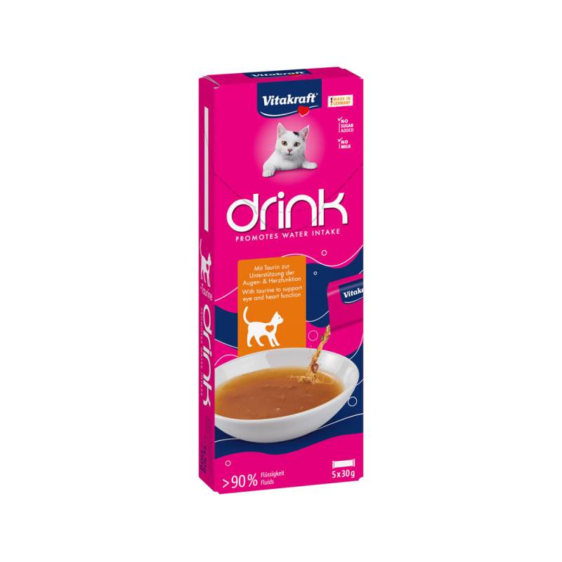 Vitakraft Trink Huhn mit Taurin - 5 x 30 g von Vitakraft