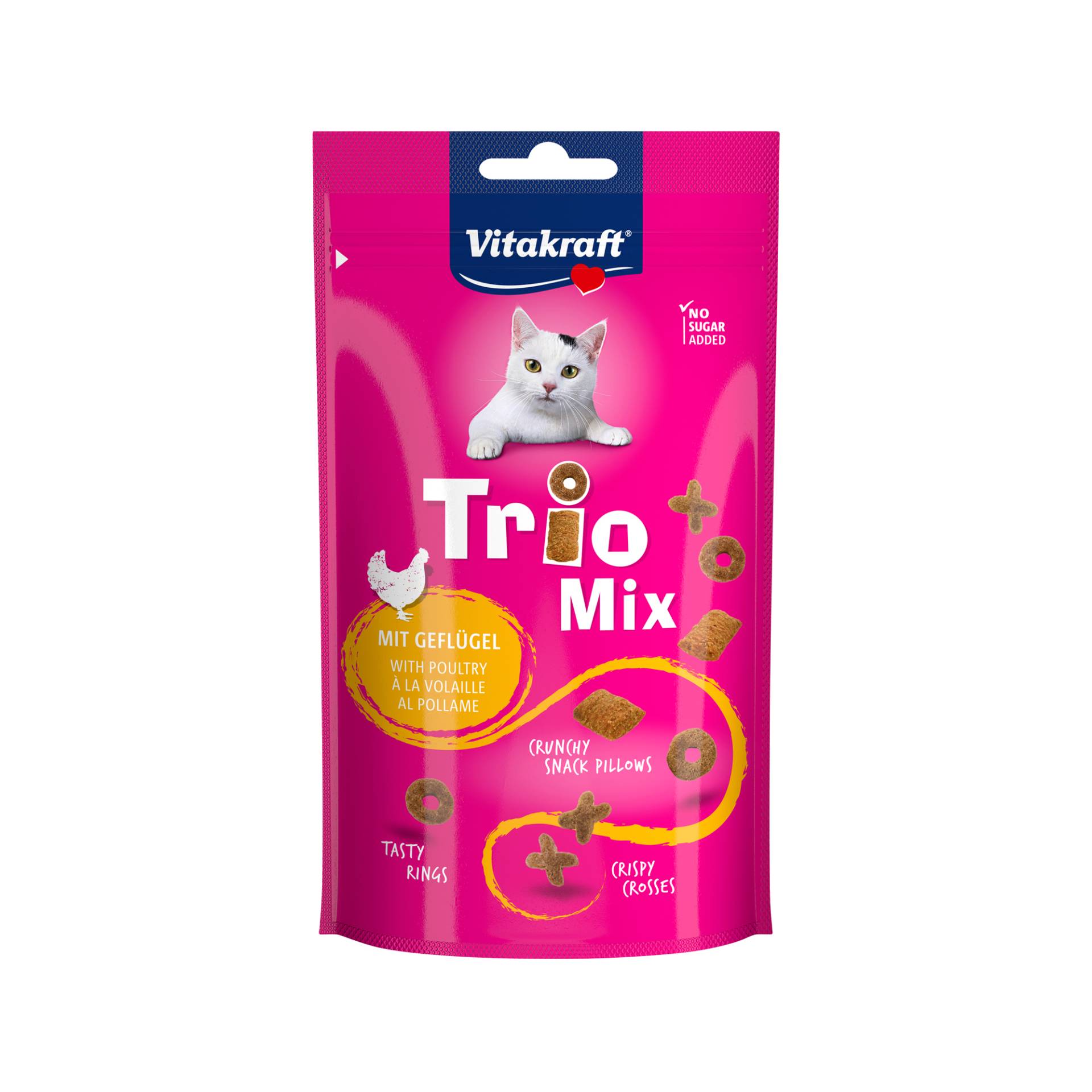 Vitakraft Trio Mix - Geflügel - 60 g Vitakraft Trio Mix - Geflügel - 60 g von Vitakraft