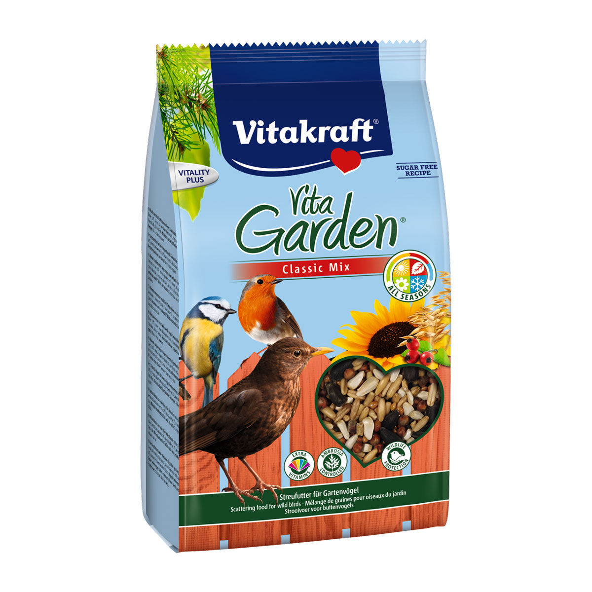 Vitakraft Vita Garden Classic Mix 4x2,5kg Vitakraft Vita Garden Classic Mix 4x2,5kg von Vitakraft