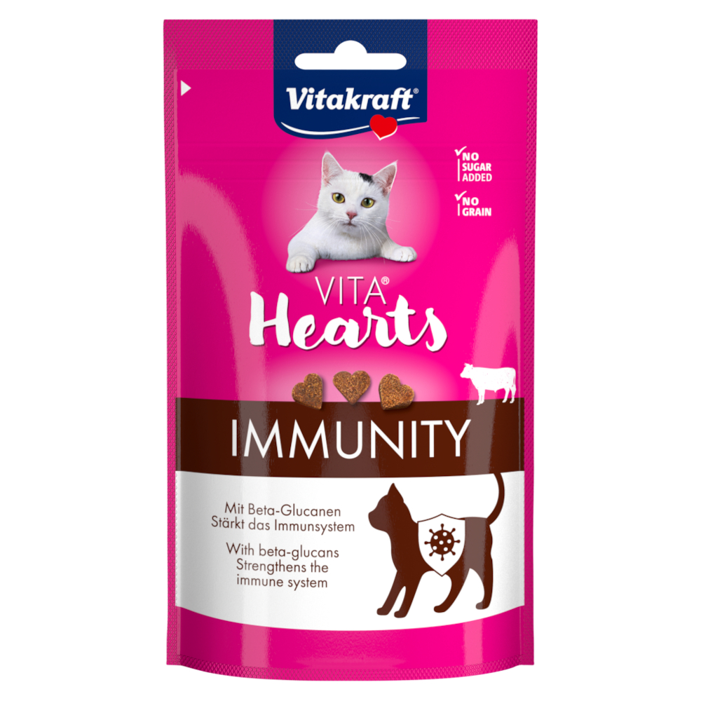 Vitakraft Vita Hearts Immunity - Rind (40 g) von Vitakraft