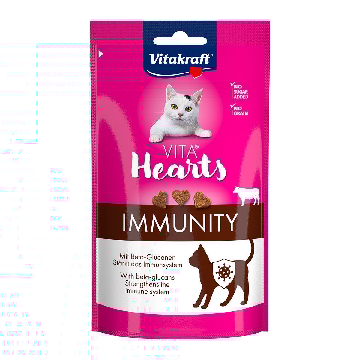 Vitakraft Vita Hearts Immunity Rind 9x 40g Vitakraft Vita Hearts Immunity Rind 9x 40g von Vitakraft