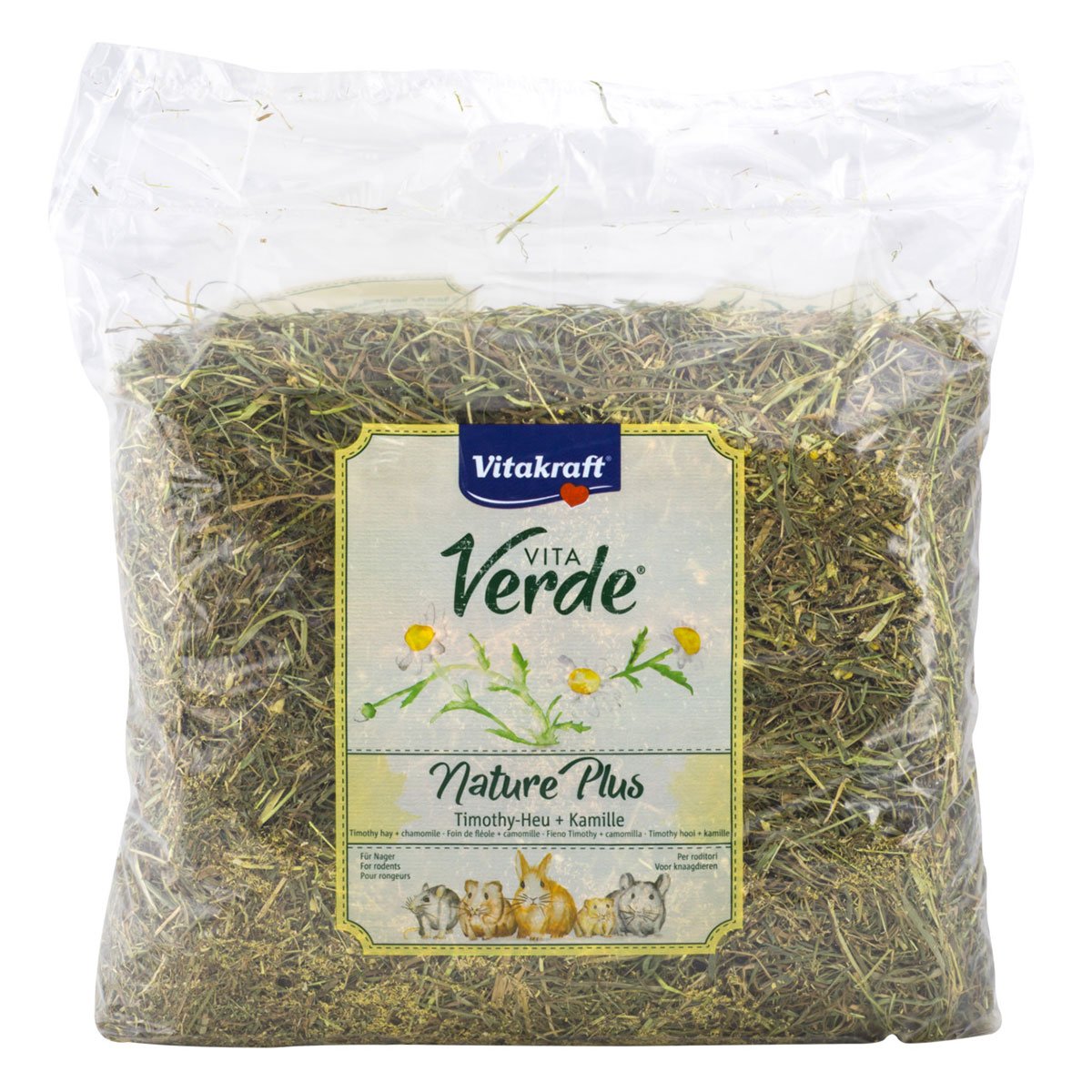 Vitakraft Vita Verde Heu & Kamille 500g Vitakraft Vita Verde Heu & Kamille 500g von Vitakraft
