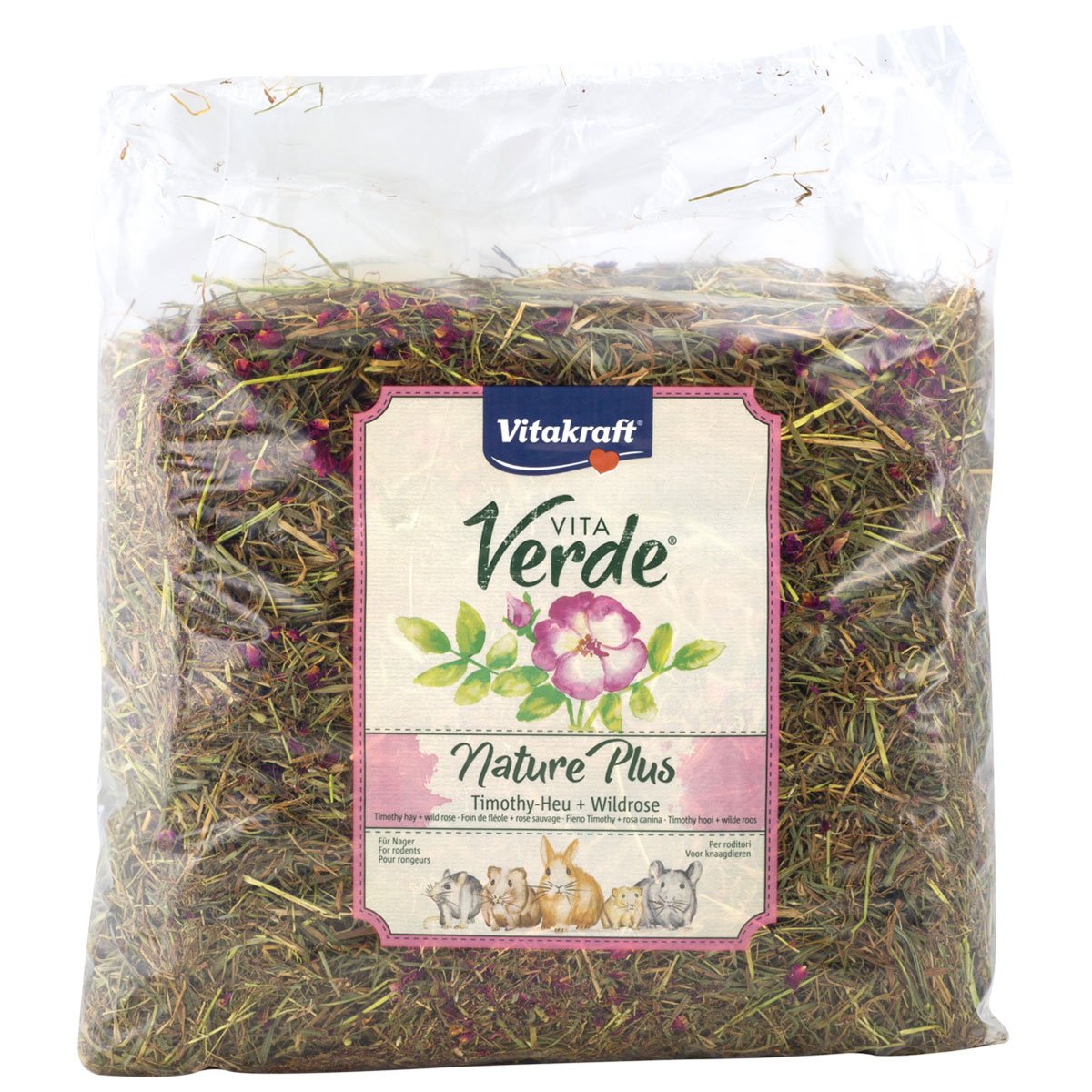 Vitakraft Vita Verde Heu & Wildrose 500g von Vitakraft