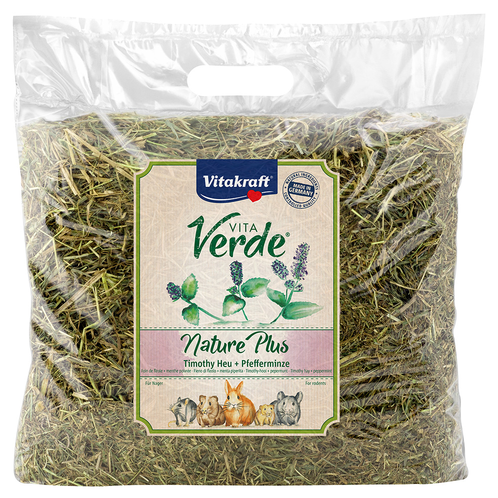 Vitakraft Vita Verde Timothy-Heu mit Pfefferminze - 500 g Vitakraft Vita Verde Timothy-Heu mit Pfefferminze - 500 g von Vitakraft