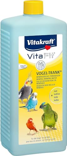 Vitakraft Mineralreiches Trinkwasser Vogel-Trank und Jod, 1x 1000ml von Vitakraft
