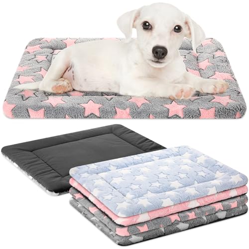 VitalCozy Hundebett-Matte, waschbar, austauschbar, wendbar, für Hundehütten, Schlafmatte für kleine, mittelgroße und große Hunde, maschinenwaschbar, 45,7 x 61 x 4,1 cm, bunt, 4 Stück VitalCozy Hundebett-Matte, waschbar, austauschbar, wendbar, für Hundehütten, Schlafmatte für kleine, mittelgroße und große Hunde, maschinenwaschbar, 45,7 x 61 x 4,1 cm, bunt, 4 Stück von VitalCozy