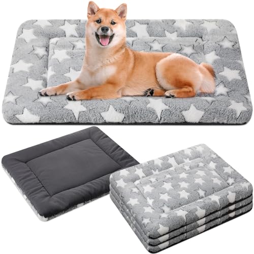 VitalCozy Hundebett-Matte, wendbare Matte, maschinenwaschbar, Bettstern, Haustier-Schlafhütte für Käfige für kleine, mittelgroße und große Hunde (61 x 91 x 4 cm, grau) VitalCozy Hundebett-Matte, wendbare Matte, maschinenwaschbar, Bettstern, Haustier-Schlafhütte für Käfige für kleine, mittelgroße und große Hunde (61 x 91 x 4 cm, grau) von VitalCozy
