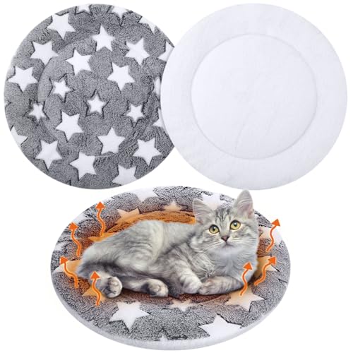 VitalCozy Selbstwärmende Katzenmatte, selbstheizend, wendbar, maschinenwaschbar, reflektiert Körperwärme, warme Thermo-Haustierunterlage, Haustierdecke, für Wildkatzen und Hauskatzen, 40,6 x 40,6 cm VitalCozy Selbstwärmende Katzenmatte, selbstheizend, wendbar, maschinenwaschbar, reflektiert Körperwärme, warme Thermo-Haustierunterlage, Haustierdecke, für Wildkatzen und Hauskatzen, 40,6 x 40,6 cm von VitalCozy