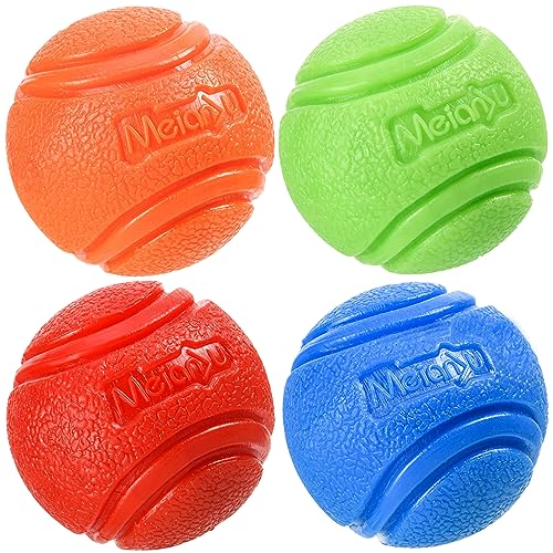 Vitalili Gummibälle für Hunde, Hundetraining-Ball, Wasserball, Spielzeug, hohe Sprungkraft, kaubeständig, Hundeball-Sets für mittelgroße und große Hunde, belgische Malinois-Geschenke (vier Farben, 7 Vitalili Gummibälle für Hunde, Hundetraining-Ball, Wasserball, Spielzeug, hohe Sprungkraft, kaubeständig, Hundeball-Sets für mittelgroße und große Hunde, belgische Malinois-Geschenke (vier Farben, 7 von Vitalili