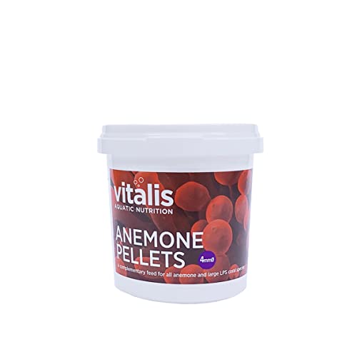 Vitalis Anemone PELLETS (60g) | Alleinfutter Pellets Futter-Granulat für Anemonen | Gesund & gut verdaulich | mit Vitaminen und hochwertigen Nährstoffen von Vitalis Aquatic Nutrition