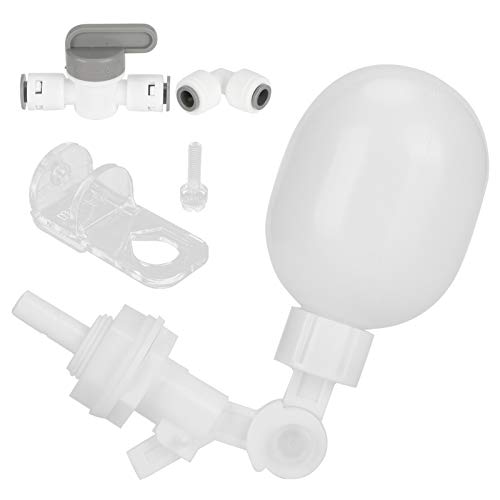 Schwimmer-Kugelhahn, hohe Wasserstromeffizienz, automatische Wasserstandskontrolle, Nachfüllgerät mit Halterung für Aquarien und Aquarien Schwimmer-Kugelhahn, hohe Wasserstromeffizienz, automatische Wasserstandskontrolle, Nachfüllgerät mit Halterung für Aquarien und Aquarien von Vitdipy