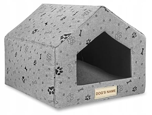 VitoPRICE Haustierhaus aus Schaumstoff 50x40cm aus Cordura 190 g/m² + Fleece 300 g/m² Anti-Rutsch-Boden von VitoPRICE