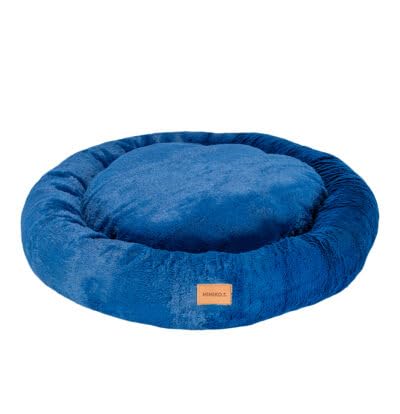 VitoPRICE Hundebett 100 cm, Weiches, Komfortables Tierbett für Hunde und Katzen, Anti-Rutsch-Unterseite, Oeko-Tex, langlebiges Plüschmaterial, formbeständig, hypoallergen, pflegeleicht von VitoPRICE