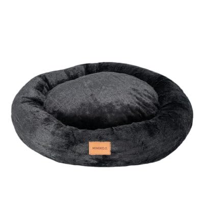 VitoPRICE Hundebett 75 cm, Weiches, Komfortables Tierbett für Hunde und Katzen, Anti-Rutsch-Unterseite, Oeko-Tex, langlebiges Plüschmaterial, formbeständig, hypoallergen, pflegeleicht von VitoPRICE