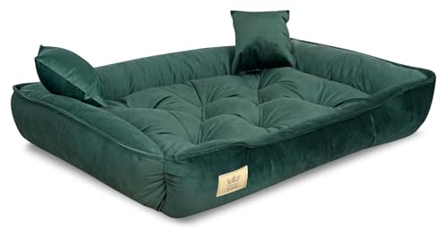 VitoPRICE Hundebett Velours 100x75cm aus Velours 240 g/m² von VitoPRICE
