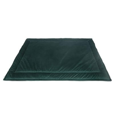 VitoPRICE Hundematte 100x140cm, komfortabel, stilvoll, superweich, langlebig, pflegeleicht, isolierende Füllung von VitoPRICE
