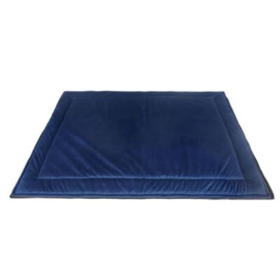 VitoPRICE Hundematte 100x140cm, komfortabel, stilvoll, superweich, langlebig, pflegeleicht, isolierende Füllung von VitoPRICE