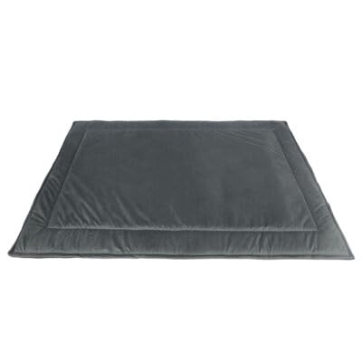 VitoPRICE Hundematte 100x140cm, komfortabel, stilvoll, superweich, langlebig, pflegeleicht, isolierende Füllung von VitoPRICE
