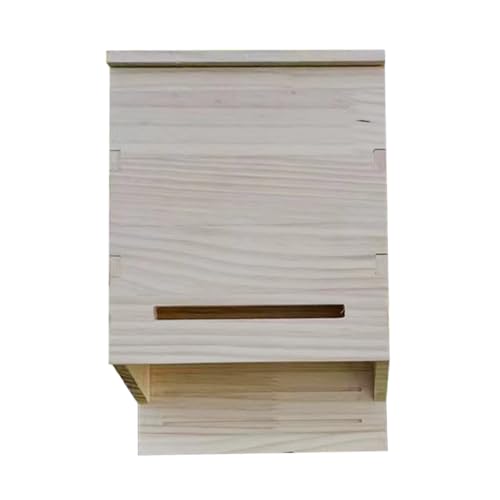 Fledermausbox Holz - Wetterfest 29x19x7cm, Nesting Roost Shelter, Künstliches Fledermaushaus Im Freien, Isassemblierbare Versammlungsnachthabe | Hinterhofgärten, Balkonen, Ländliche Häuser, Insekten I von Vitsrisea