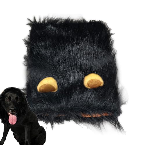 Funny Dog Costumes Mähne Mit Ohren - Waschbare Löwenfell -Perücke, Pet Cosplay Hut | Tierthema -Haarstück, Kostüm - -Perücken -Outfit, Entzückende Hundekleidung Für Feiertagsfeiern, Rollenspieler von Vitsrisea