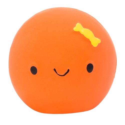 Hundegälle - Flexibler Latexspielzeug, Interaktiver Knarrender Ball | Ei -verdrängte Kauspielzeug, Lustiges Accessoire Für Welpen, Farbenfrohen Strukturierten Ball, Nachhaltiges Soundspielzeug Für A von Vitsrisea