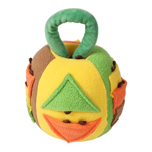 Hundequietschende Kugelspielzeug - Süßer Interaktiver Kauball, Weiches Trainingspuzzle | Snuffle Treat -Spender, Zahnärztliche Pflege -Bissen -Resistant Plüschspielzeug, Lustiger Quietschball Für Pet Hundequietschende Kugelspielzeug - Süßer Interaktiver Kauball, Weiches Trainingspuzzle | Snuffle Treat -Spender, Zahnärztliche Pflege -Bissen -Resistant Plüschspielzeug, Lustiger Quietschball Für Pet von Vitsrisea