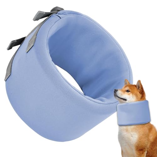 Hundeschutzkette, Hundewiederherstellung Halskette | Halsunterstützung, einstellbare leichte Halskette zur Erholung von Haustieren, Faltbare Wundversorgung, verhindert Haustiere von Hundeschutzkette, Hundewiederherstellung Halskette | Halsunterstützung, einstellbare leichte Halskette zur Erholung von Haustieren, Faltbare Wundversorgung, verhindert Haustiere von von Vitsrisea