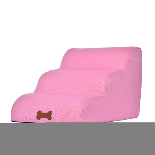 Hundestufen - Schaumtierleiter, Leichte Kissentreppe | Weichkletschende Rampe Für Couch-Zugang, Unterstützende Plattform Mit Erhöhtem Bett, Nicht rutschfeste Innenpfotenfreundliche Booster Hundestufen - Schaumtierleiter, Leichte Kissentreppe | Weichkletschende Rampe Für Couch-Zugang, Unterstützende Plattform Mit Erhöhtem Bett, Nicht rutschfeste Innenpfotenfreundliche Booster von Vitsrisea
