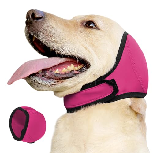 Ohrstöpsel Ohne Klappe Für Hunde – Wasserdichtes Haustier-Schlauchnetz, Hundeschutzhaube | Schutzzubehör Für Die Fellpflege Und Das Bad, Geräuschreduzierung, Beruhigender Schalldämpfer, Welpenschutz, von Vitsrisea