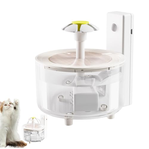 Schnurloses Haustier -Trinkbrunnen - Smart Sensor Hydratation, No -Cord Pet Waterer Innen | Infrarotsensor Pet Fountain, Berührungsloses Kitty -Hydratationssystem, Wasserfuttermittel Mit Große von Vitsrisea