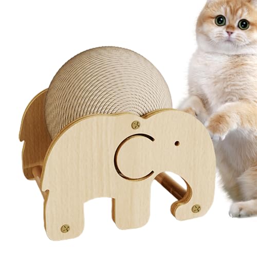 Sisal Seil Katzenspielzeug-Interaktives Innenspielzeug Ohne Rutsch, Sisal-Kratzbugel | Kaninchenform Katzenübungsrad, Katzenspielaktivitätsspielzeug Für Gesunde Bewegung, Klauenverstärkung Spaß Für In Sisal Seil Katzenspielzeug-Interaktives Innenspielzeug Ohne Rutsch, Sisal-Kratzbugel | Kaninchenform Katzenübungsrad, Katzenspielaktivitätsspielzeug Für Gesunde Bewegung, Klauenverstärkung Spaß Für In von Vitsrisea