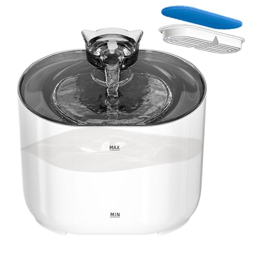 Vitsrisea Haustier Trinkbrunnen - Katzen Trinknapf Automat mit Filter,Automatischer Wasserspender Mit Mehrschichtiges Filtersystem Für Mehrere Haustiere Für Zuhause Vitsrisea Haustier Trinkbrunnen - Katzen Trinknapf Automat mit Filter,Automatischer Wasserspender Mit Mehrschichtiges Filtersystem Für Mehrere Haustiere Für Zuhause von Vitsrisea