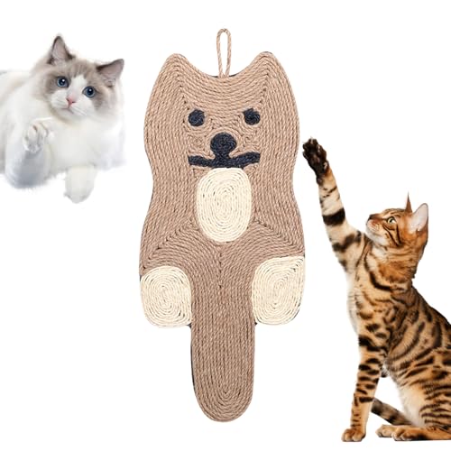 Vitsrisea Kratzmatte Für Katzen,Kratzteppich & Wandkratzbretter - Anti-Kratz Interaktives Hängbares Niedliches Spielzeug Für Kätzchen Zu Hause Für Boden Couch Sofa Spiel Vitsrisea Kratzmatte Für Katzen,Kratzteppich & Wandkratzbretter - Anti-Kratz Interaktives Hängbares Niedliches Spielzeug Für Kätzchen Zu Hause Für Boden Couch Sofa Spiel von Vitsrisea