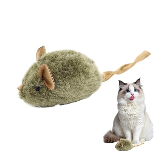 Vitsrisea Mäuse Für Katzen, Spielzeugmäuse Für Katzen,Self-Play-Kätzchenspielzeug - Plüsch Interaktiver Kauen Fangen Spiel Mäuse Tiere Realistisch Sicher Quietschen Für Innenkätzchen Vitsrisea Mäuse Für Katzen, Spielzeugmäuse Für Katzen,Self-Play-Kätzchenspielzeug - Plüsch Interaktiver Kauen Fangen Spiel Mäuse Tiere Realistisch Sicher Quietschen Für Innenkätzchen von Vitsrisea