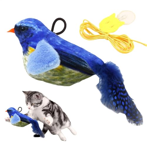 Vitsrisea Vogelkatze Spielzeug Zwitschern, Zwitschern Vogelkatze Spielzeug - Kleine Katzenübungsspielzeug,PET -Trainingstool Für Langeweile Und Anregendes, Interaktives Kätzchenspielgerät Vitsrisea Vogelkatze Spielzeug Zwitschern, Zwitschern Vogelkatze Spielzeug - Kleine Katzenübungsspielzeug,PET -Trainingstool Für Langeweile Und Anregendes, Interaktives Kätzchenspielgerät von Vitsrisea