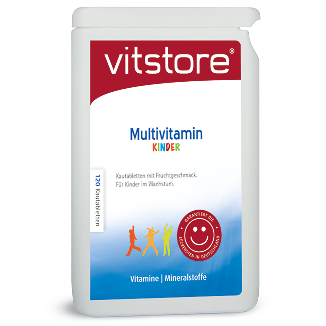 Kautabletten mit Fruchtgeschmack (Zucker- und laktosefrei)! von Vitstore
