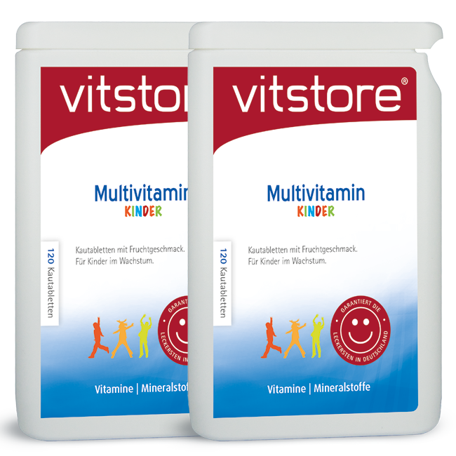 Kautabletten mit Fruchtgeschmack (Zucker- und laktosefrei)! von Vitstore