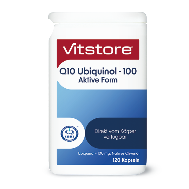 Umgerechnet auf das Coenzym Q10 von Vitstore
