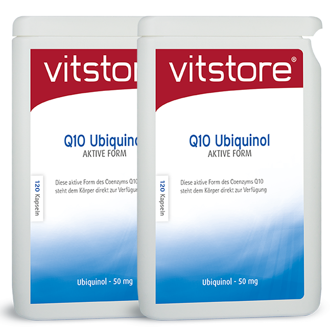 Umgerechnet auf das Coenzym Q10 von Vitstore