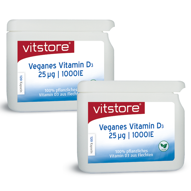 Veganes Vitamin D3 aus Flechten von Vitstore