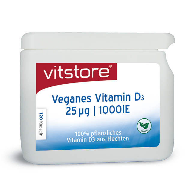 Veganes Vitamin D3 aus Flechten von Vitstore