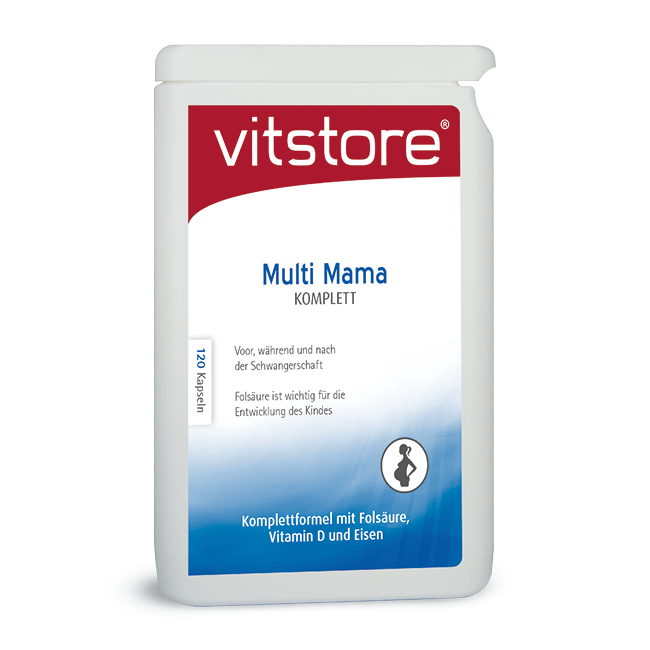 Zusätzliche Nahrungsergänzung während der Schwangerschaft von Vitstore