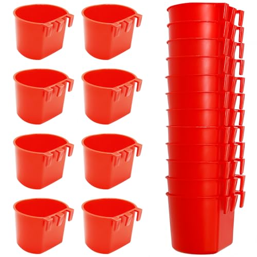 20er-Pack hängende Futterbecher für Vögel und Kleintiere – 237 ml Fassungsvermögen, perfekt für Käfige und Ställe, ideal für Kaninchen, Tauben, vielseitige Wasser- und Futternäpfe, passend für 20er-Pack hängende Futterbecher für Vögel und Kleintiere – 237 ml Fassungsvermögen, perfekt für Käfige und Ställe, ideal für Kaninchen, Tauben, vielseitige Wasser- und Futternäpfe, passend für von Vkinman