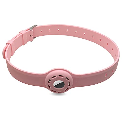 Vklopdsh Hunde Halsband Halter Katzen Halsband mit 1 Schutz Folie Silikon Hunde HalsbäNder für bei Katzen Hunde Welpen Rosa von Vklopdsh