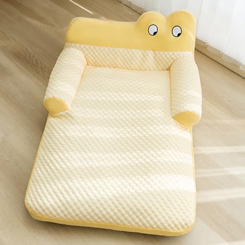 Vllcsla Hundebett Groß Waschbar mit Abnehmbarem Bezug, Weich Kühlendes Hundecouch für Sommer, Rutschfestes Haustierbett mit Kühlfläche, M/L/XL/2XL Großes Hundekühlbett Vllcsla Hundebett Groß Waschbar mit Abnehmbarem Bezug, Weich Kühlendes Hundecouch für Sommer, Rutschfestes Haustierbett mit Kühlfläche, M/L/XL/2XL Großes Hundekühlbett von Vllcsla