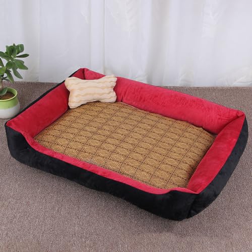 Vllcsla Hundebett Medium Waschbare Kühlung für Sumer, S bis L 3 Größen Waschbare Hundecouch mit Abnehmbarer Matte, rutschfeste Weiche Hundekissen 3 Stück/Set Vllcsla Hundebett Medium Waschbare Kühlung für Sumer, S bis L 3 Größen Waschbare Hundecouch mit Abnehmbarer Matte, rutschfeste Weiche Hundekissen 3 Stück/Set von Vllcsla